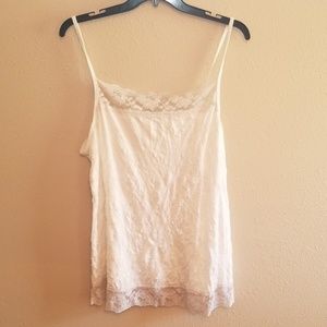 White Cami Tank Top